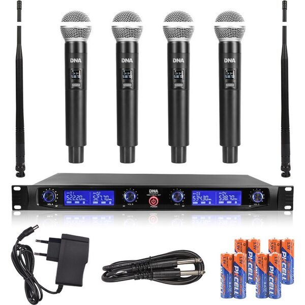 DNA DNA WM4 VOCAL SET bezprzewodowy mikrofonowy system nagłośnienia