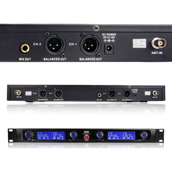 DNA DNA WM4 VOCAL SET bezprzewodowy mikrofonowy system nagłośnienia