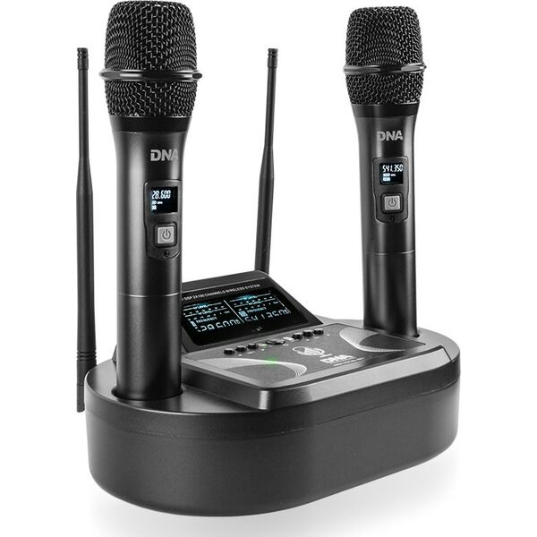 DNA DNA UMA VOCAL SET bezprzewodowy system nagłośnienia 2 mikrofony