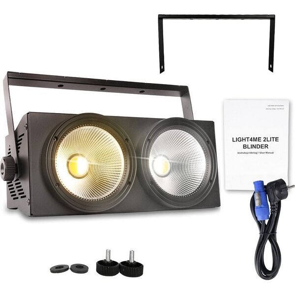 Naświetlacz LIGHT4ME LIGHT4ME 2LITE BLINDER oświetlacz sceniczny estradowy WW/CW