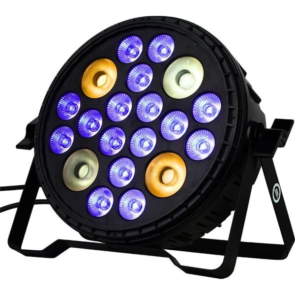 LIGHT4ME LIGHT4ME MULTIPAR 416 RGB-UV+WW/CW reflektor sceniczny oświetlenie LED na imprezę dekoracja światłem pilot