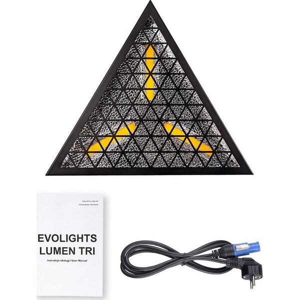 Evolights EVOLIGHTS LUMEN TRI oświetlenie sceniczne retro vintage reflektor ciepła biel WW + RGB