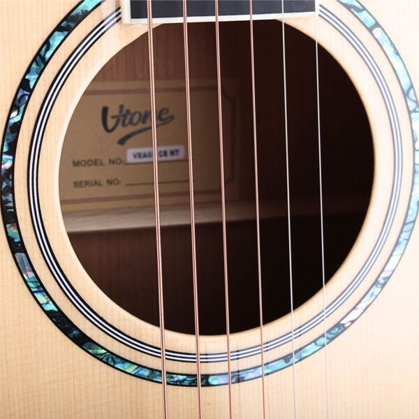 V-Tone V-TONE VEAG1 CE NT gitara elektroakustyczna 4/4 dreadnought cutaway natural