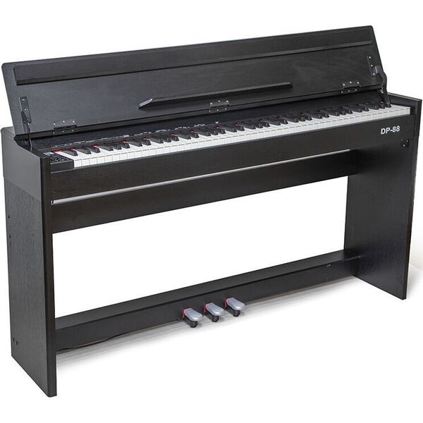 V-TONE DP-88 BK czarne pianino cyfrowe ze statywem drewnianym