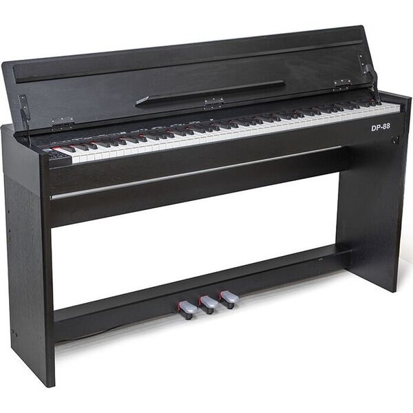 V-TONE DP-88 BK czarne pianino cyfrowe ze statywem drewnianym