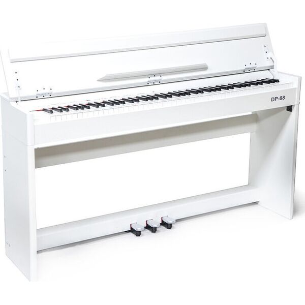 V-TONE DP-88 WH białe pianino cyfrowe ze statywem drewnianym