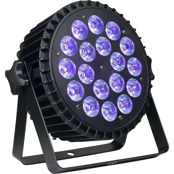 LIGHT4ME ALU QUAD PAR 18x6W RGBW reflektor sceniczny LED