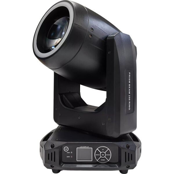 LIGHT4ME PRISM BEAM 250 RING głowica ruchoma LED oświetlenie sceniczne 24x0,2W 5050 RGB LED