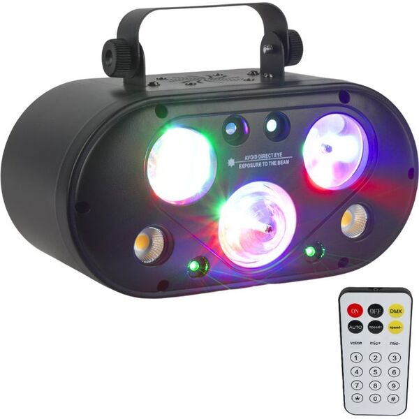 LIGHT4ME ULTRABOX 1 multiefekt świetlny LED RGBA 6w1 efekt gobo magic ball water wave