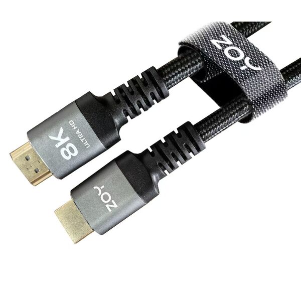 Kabel ZOY HDMI 5m standard 2.1 + rzep ZCH5