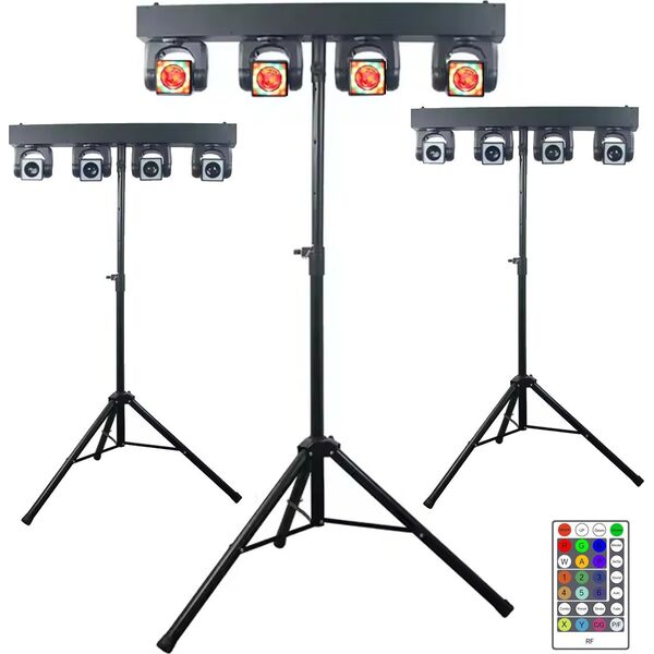 LIGHT4ME MT BAR 2 zestaw oświetleniowy multiefekt świetlny 4x głowica ruchoma beam