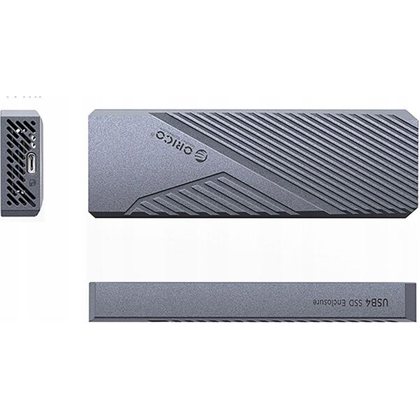 Θήκη δίσκου M.2 NVME USB-C 3.2 20Gbps - γκρι