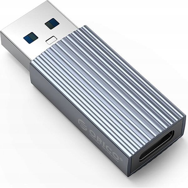 Προσαρμογέας USB-C σε USB-A - γκρι