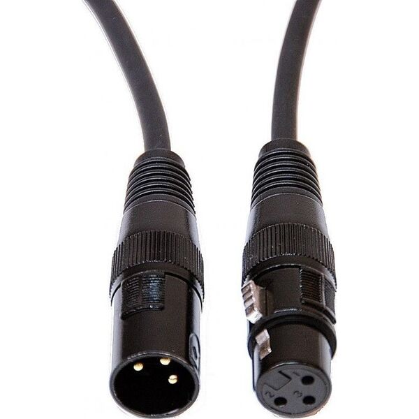 CABLE4ME przewód kabel DMX 3Pin 2m do świateł