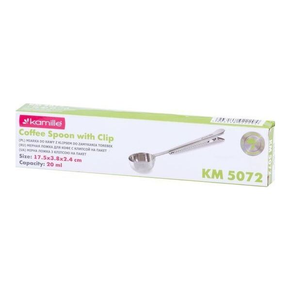 Kamille Miarka do kawy z klipsem Kamille KM-5072
