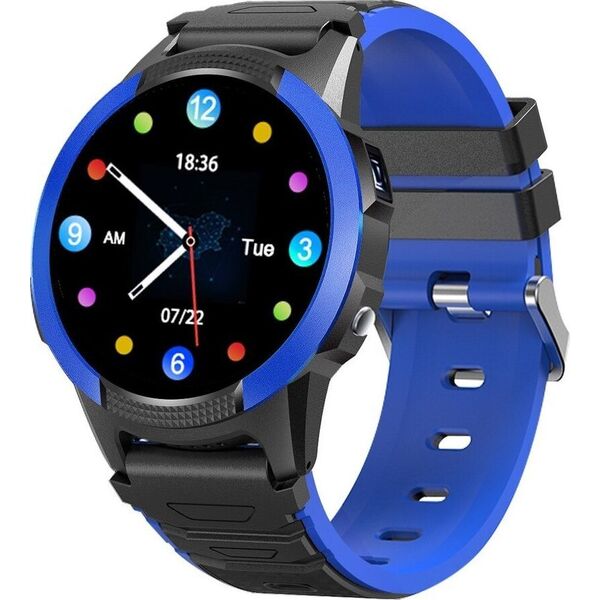 Smartwatch GoGPS X03 Czarno-niebieski  (AKGGGPSMA0010)