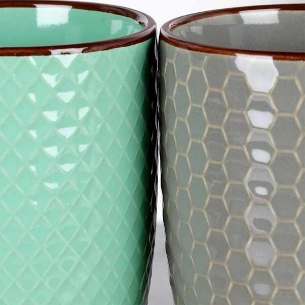 Kubki ceramiczne 400 ml 4 szt.