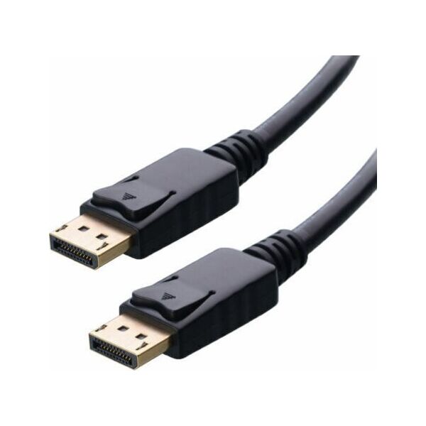 30er Bulk-Pack InLine® DisplayPort 1.4 Καλώδιο, μαύρο, επιχρυσωμένες επαφές, 3μ