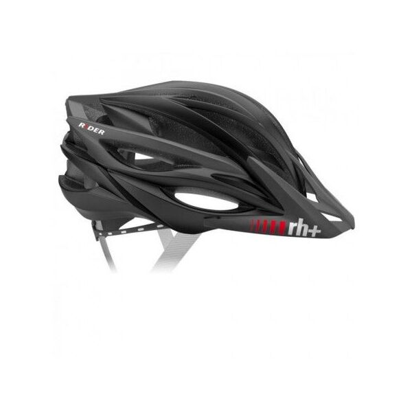 RH+ Kask rowerowy Rider Matt Black-Matt Dark Grey r. L/XL (EHX6054)