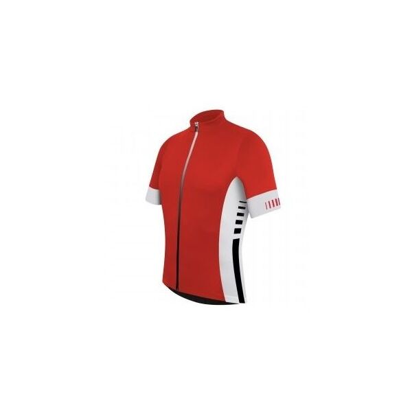 RH+ Koszulka rowerowa Infinity Jersey FZ czerwono- biała r. L (ECU0246)