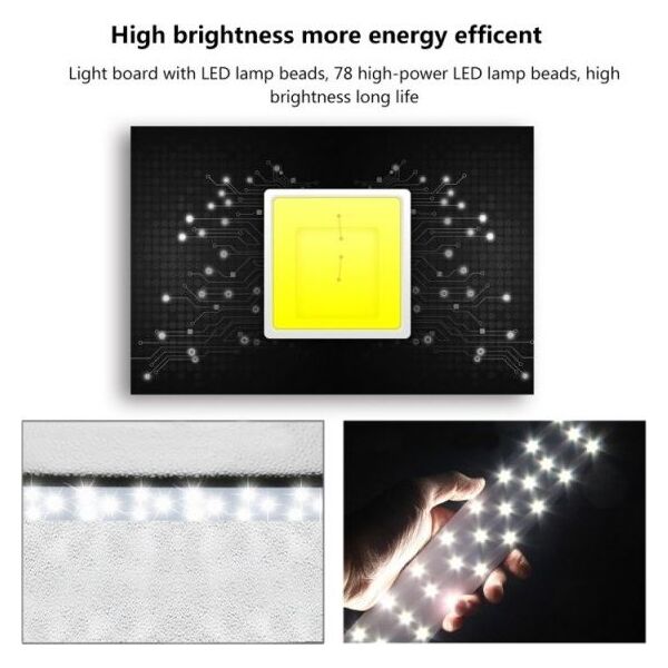 Puluz Namiot bezcieniowy Puluz 200cm LED 23600 lumenów