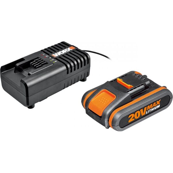 Wiertarko-wkrętarka Worx WX354 20 V 2 x akumulator 2 Ah