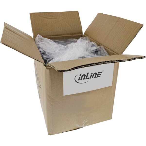 InLine 30pcs. pack Bulk-Pack InLine® Patch cable, SF/UTP, Cat.5e, white, 3m