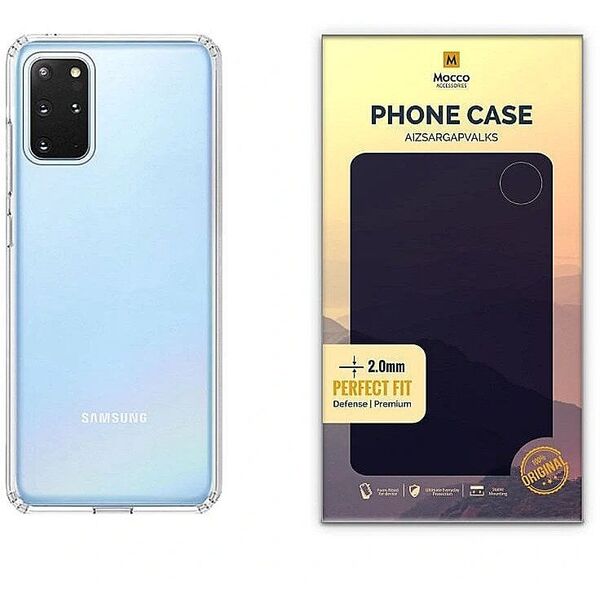 Mocco Original Clear Case 2mm Silicone Case for Samsung Galaxy S20 Plus Transparent (EU Blister)