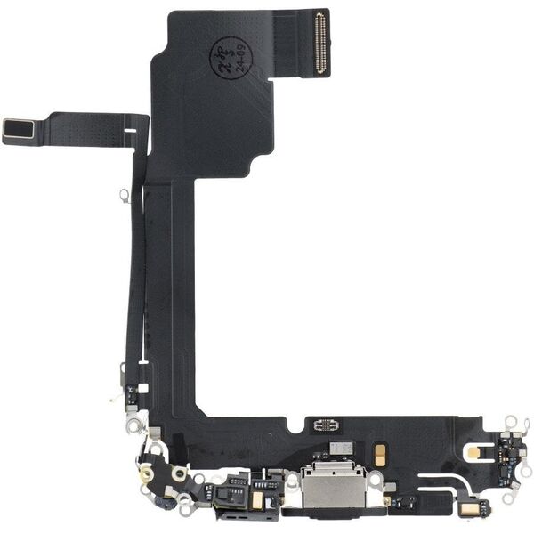 Καλώδιο φόρτισης USB για IPHONE 15 Pro Max μαύρο OEM