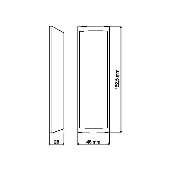 Αναγνώστης εγγύτητας ROGER PRT12MF-R4-BK