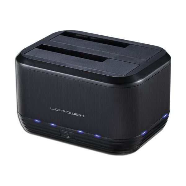 Stacja dokująca LC-Power 2.5"/3.5" SATA - USB 3.2 Gen 1 (LC-DOCK-U3-III)