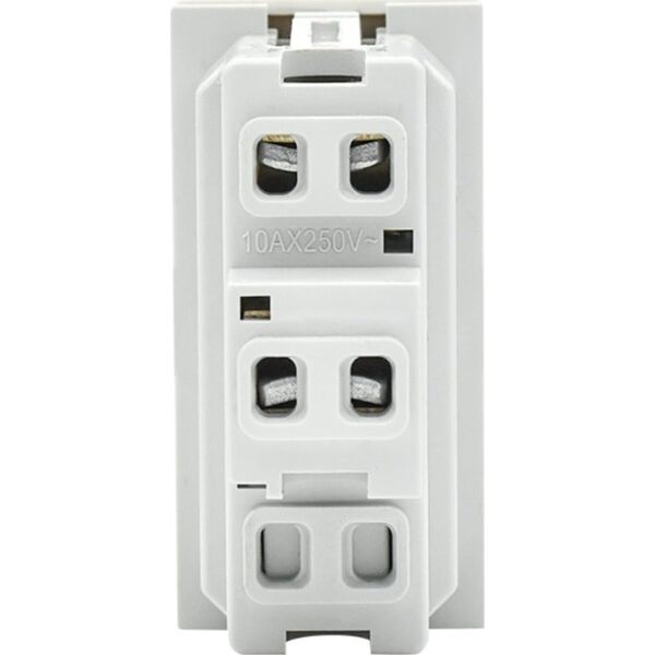 GNIAZDO NATYNKOWE POJEDYNCZE Z ŁĄCZNIKIEM ATLO-S1IP5-SW 220... 240V 10A ATLO