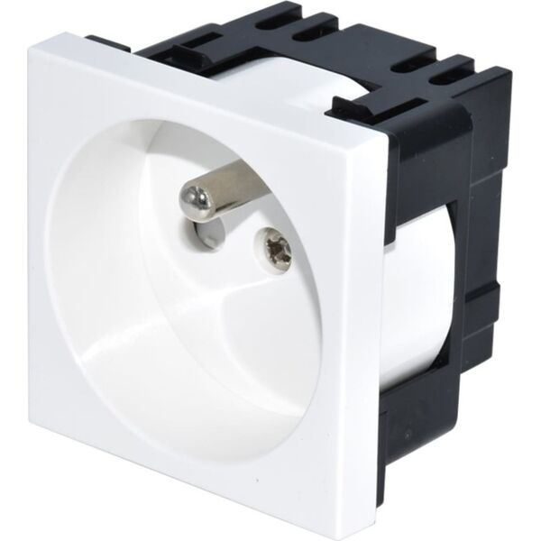 GNIAZDO NATYNKOWE POJEDYNCZE Z ŁĄCZNIKIEM ATLO-S1IP5-SW 220... 240V 10A ATLO
