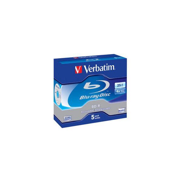 Verbatim BD-R 25 GB 6x 5 sztuk (V43688)