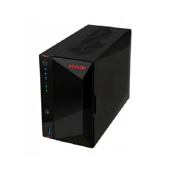 Διακομιστής αρχείων Asustor NIMBUSTOR 2 GEN2 AS5402T 2-bay, Intel Celeron N5105 Quad-Core 2.0GHz, 8GB RAM DDR4. 2x2.5 GbE LAN, 3x USB 3.2. HDMI 2.0B, 4 x M.2 NVMe