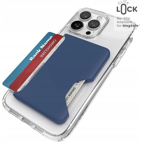 Speck Speck ClickLock Wallet For MagSafe - Magnetyczny portfel MagSafe (Coastal Blue)