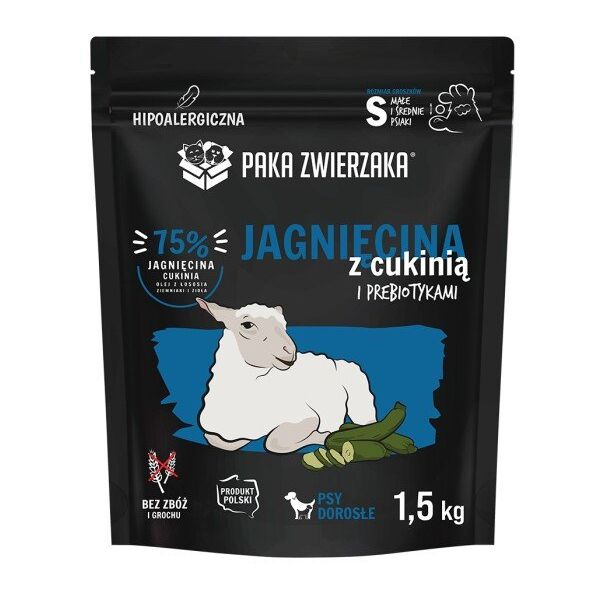 Paka Zwierzaka Seventh Heaven Jagniecina z cukinią S 1,5kg
