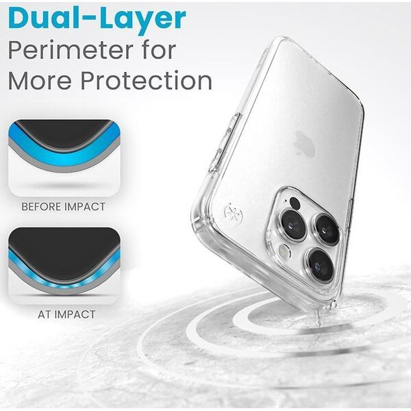 Speck Speck Presidio Perfect-Clear - Etui iPhone 15 Pro (Clear)
