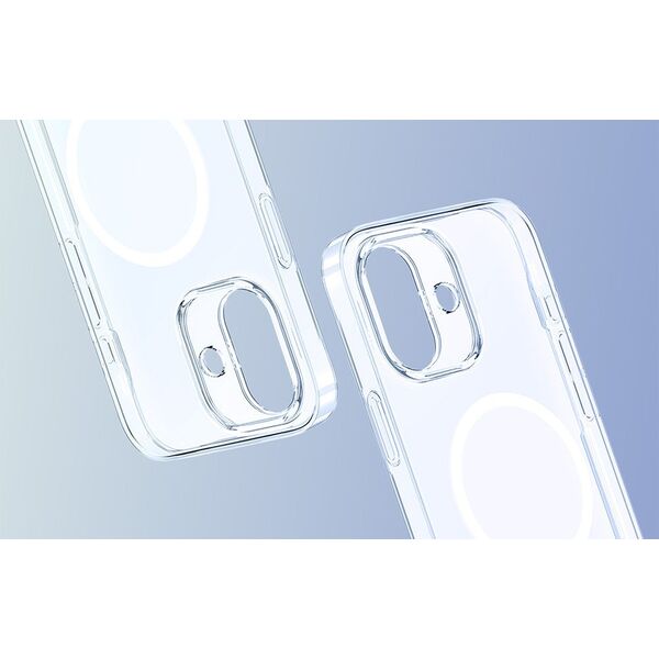 Μαγνητική Θήκη τηλεφώνου Baseus iP16 TouchButton (διαφανής)