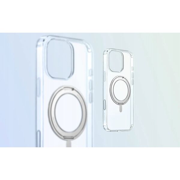 Μαγνητική θήκη με βάση Baseus SkyRing 360° iP16 Pro (διαφανής)