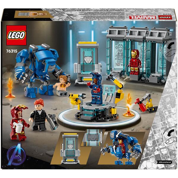 Εργαστήριο του Iron Man: Οπλοστάσιο (76315)