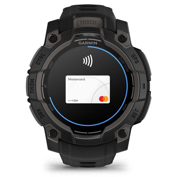 Garmin Instinct 3 AMOLED (45mm) μαύρο