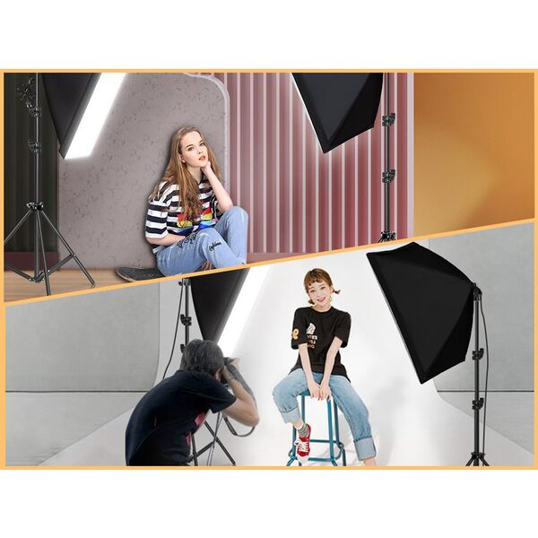 MOZOS ZF5070ECO-V2 Softbox oświetleniowy lampa fotograficzna