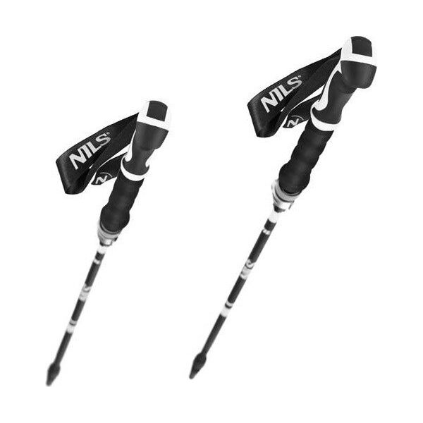 Kijki trekkingowe Nils Aluminiowe TK8603 regulowane 38,5-135cm