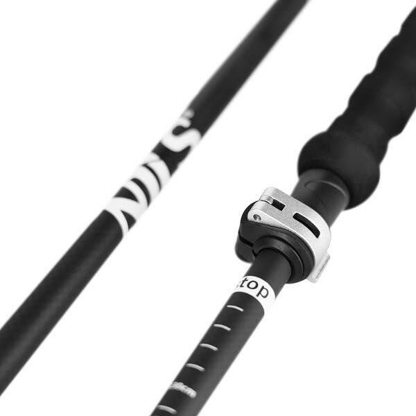 Kijki trekkingowe Nils Aluminiowe TK8603 regulowane 38,5-135cm