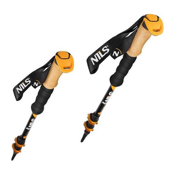 Kijki trekkingowe Nils Aluminiowe TK8605 regulowane 65-135cm