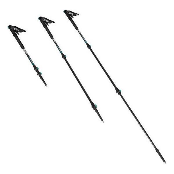 Kijki trekkingowe Nils Carbon TK8607 regulowane 65-135cm