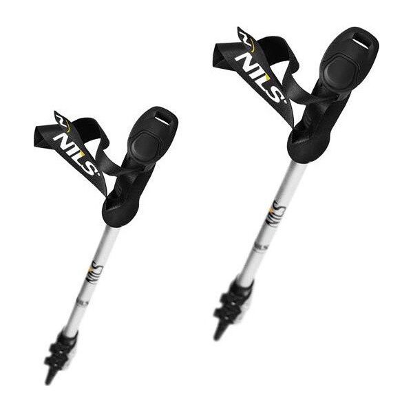 Kijki trekkingowe Nils Aluminiowe TK8602 regulowane 65-135cm