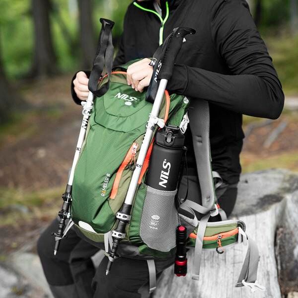 Kijki trekkingowe Nils Aluminiowe TK8602 regulowane 65-135cm