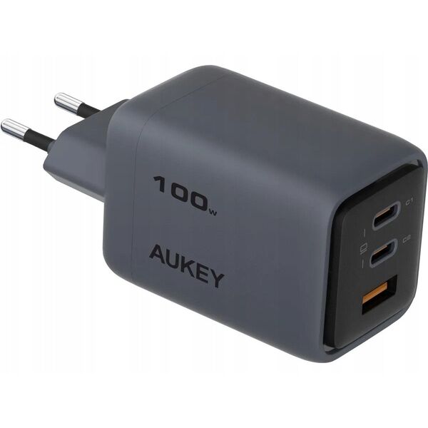 Aukey AUKEY PA-C5 φορτιστής τοίχου 100W γκρι 14399003 689323788217